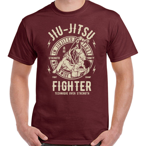 Jiu Jitsu Fighter - Short Sleeve Tee